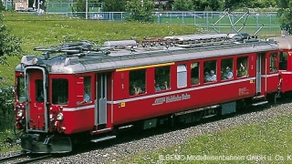 BEMO 1265 141 - RhB ABe 4/4 501 Elektrotriebwagen 1./2. Klasse, rot