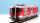 BEMO 1263 213 - FO Deh 4/4 53 "Urseren" Elektro-Gepäcktriebwagen mit Zahnradantrieb, rot