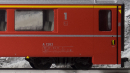 D+R 21283 - RhB A 1283 Personenwagen EW IV 4-achsig 1. Klasse, rot