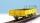 BEMO 2268 104 - RhB Xk 9334 Dienstwagen Niederbord 2-achsig, gelb