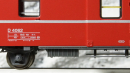 BEMO 3236 112 - RhB D 4062 Packwagen 2-achsig, rot