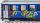 BEMO 3253 149 - RhB B 2319 Personenwagen EW I 4-achsig 2. Klasse, blau/bunt "Arosa Express"