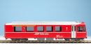 BEMO 3254 131 - RhB ABt 1701 Steuerwagen 4-achsig 1./2. Klasse, rot