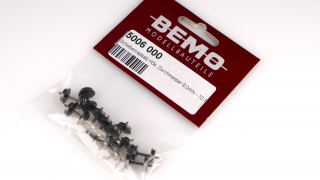 BEMO 5006 000 H0e - Scheibenradsatz 8,0 mm - VE=10 Stück