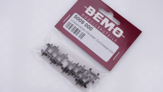 BEMO 5009 000 H0e - Scheibenradsatz 8,6 mm isoliert - VE=10 Stück