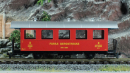 BEMO 3239 284 - DFB B 2204 Personenwagen 2-achsig 2. Klasse, rot