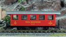 BEMO 3239 280 - DFB B 2210 Personenwagen 2-achsig 2. Klasse, rot