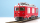 BEMO 1267 102 - RhB Gem 4/4 802 "Murmeltier" Zweikraftlokomotive, rot