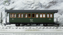 BEMO 3230 120 - RhB B 2068 Personenwagen 2-achsig 2. Klasse, grün
