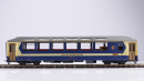 BEMO 3295 305 - MOB As 115 Panoramawagen Salon-Bar 4-achsig 1. Klasse, blau/beige "Superpanoramic Express"