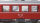 BEMO 3253 118 - RhB B 2318 Personenwagen EW I 4-achsig 2. Klasse, rot - Ablieferungszustand