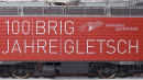 BEMO 1262 284 - MGB HGe 4/4 II 104 Elektrolokomotive mit Zahnradantrieb, rot/weiss "100 Jahre Brig-Gletsch"