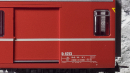 BEMO 3269 133 - RhB D 4213 Gepäckwagen 4-achsig, rot