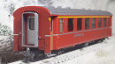 BEMO 3242 130 - RhB A 1270 Personenwagen EW II 4-achsig 1. Klasse, rot