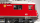 BEMO 9258 153 0m - RhB Ge 4/4 II 613 "Domat/Ems" Elektrolokomotive, rot - eckige Lampen