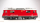 BEMO 9258 153 0m - RhB Ge 4/4 II 613 "Domat/Ems" Elektrolokomotive, rot - eckige Lampen