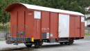 BEMO 2250 253 - MGB Gbv 4433 gedeckter Güterwagen 2-achsig, braun - Velowagen