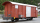 BEMO 2250 253 - MGB Gbv 4433 gedeckter Güterwagen 2-achsig, braun - Velowagen