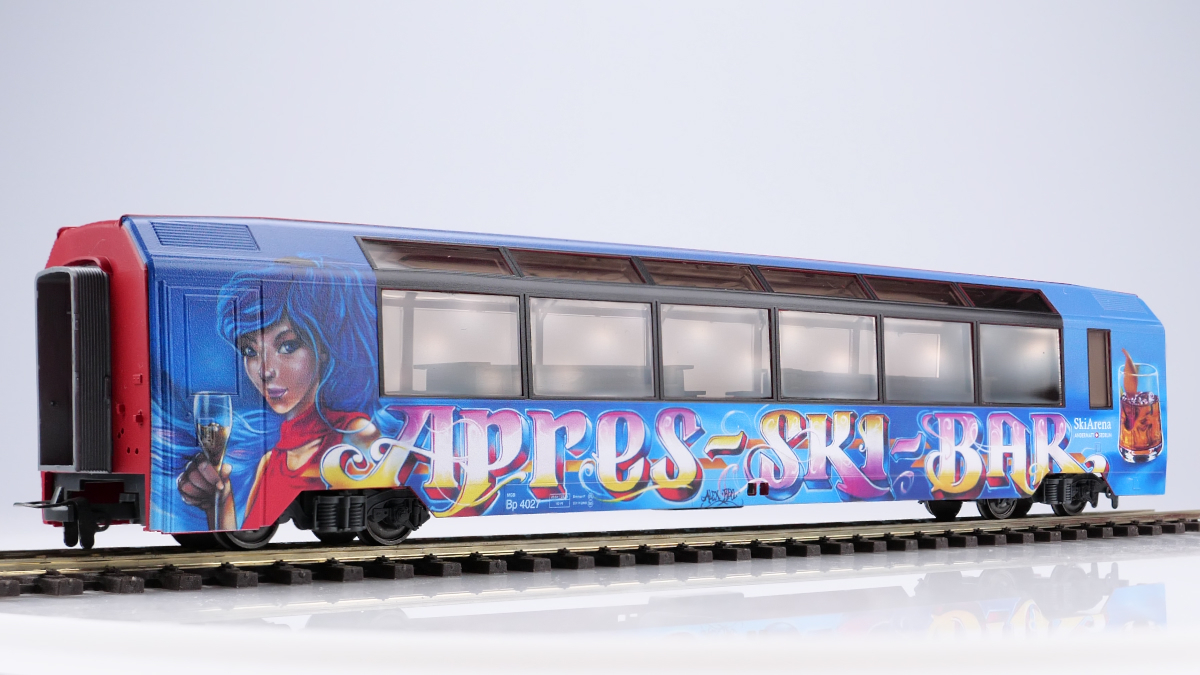 BEMO 3288 297 - MGB Bp 4027 Panoramawagen 4-achsig 2. Klasss