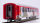 BEMO 3253 140 - RhB B 2319 Personenwagen EW I 4-achsig 2. Klasse, rot/bunt "Arosa BÄRENLAND"