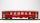 BEMO 3255 135 - RhB B 2455 Personenwagen EW I verkürzt 4-achsig 2. Klasse, rot - Berninabahn