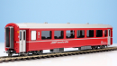 BEMO 3282 117 - RhB B 2467 Personenwagen EW III 4-achsig 2. Klasse, rot