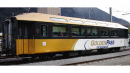 BEMO 3295 310 - MOB As 110 Panoramawagen 4-achsig 1. Klasse, gold/weiss/dunkelblau "GoldenPass Panoramic"