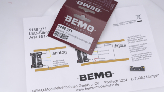 BEMO 5188 371 - Umbausatz Spitzensignal für Steuerwagen MOB 3288 313 / 314