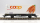 BEMO 2269 127 - RhB Lb-v 7877 Containertragwagen 2-achsig, grau - Beladung Container "coop" Y 11607 Karotte