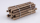 BEMO 6551 101 - Holzladung dünne Stämme für Hochbordwagen 2251 / 2255