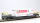 BEMO 2289 118 - RhB Sbk-v 7728 Containertragwagen 4-achsig, dunkelgrau - Beladung Container 125 A "Spar" Berge, weiss/bunt