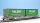 BEMO 2291 175 - RhB R-w 8385 ACTS-Tragwagen mit Klapprungen 4-achsig, grau - Beladung Container "VALSER"