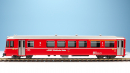 BEMO 7343 156 - RhB Be 4/4 516 / B 2411 / B 2416 / ABDt 1716 Vorort-Pendelzug 1./2. Klasse mit Gepäckabteil, rot DIGITAL mit SOUND - Vbs 01.05.2021 LIMITIERT
