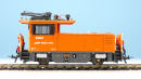 BEMO 1287 103 - RhB Geaf 2/2 20603 Elektro-/Akku-Rangierlokomotive, orange Vbs 01.05.2021 - METAL COLLECTION LIMITIERT
