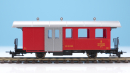 BEMO 3237 283 - DFB BD 2503 Personenwagen mit Gepäckabteil 2-achsig 2. Klasse, rot