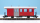 BEMO 3237 283 - DFB BD 2503 Personenwagen mit Gepäckabteil 2-achsig 2. Klasse, rot