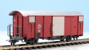 BEMO 2250 109 - RhB Gb 5089 Gedeckter Güterwagen 2-achsig, oxydrot