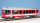 BEMO 3275 216 - FO ABt 4192 Steuerwagen 4-achsig 1./2.Klasse, rot/weiss