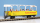 BEMO 3280 114 - RhB B 2101 Offener Aussichtswagen 2-achsig 2. Klasse, gelb/weiss - mit Figuren
