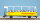 BEMO 3280 114 - RhB B 2101 Offener Aussichtswagen 2-achsig 2. Klasse, gelb/weiss - mit Figuren