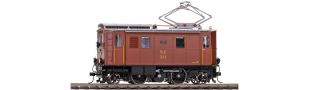 BEMO 9356 111 0m - RhB Ge 2/4 221 Stangen-Elektrolokomotive, braun - Zustand ca.1955 DIGITAL mit SOUND - LIMITIERTE AUFLAGE, Vbs 01.10.2022