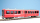BEMO 3286 139 - RhB B 2339 Personenwagen 4-achsig 2. Klasse, rot - Pendelzugwagen mit Mitteleinstieg