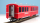 BEMO 3286 139 - RhB B 2339 Personenwagen 4-achsig 2. Klasse, rot - Pendelzugwagen mit Mitteleinstieg