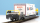 BEMO 2289 113 - RhB Sb-v 7722 Containertragwagen 4-achsig, dunkelgrau - Beladung Container Migros WB001 "SAMEDAN", weiss
