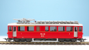 BEMO 1268 134 - RhB ABe 4/4 I 34 Elektrotriebwagen Berninabahn 1./2. Klasse, rot