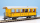 BEMO 3233 165 - RhB Berninabahn BC 105 Personenwagen 2-achsig 2./3. Klasse, gelb "Velay Express" (F)