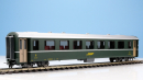 BEMO 3240 112 - RhB B 2442 Personenwagen EW II 4-achsig 2. Klasse, grün