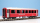 BEMO 3256 143 - RhB AB 1543 Personenwagen EW I verkürzt 4-achsig 1./2. Klasse, rot - Berninabahn