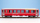 BEMO 3256 162 - RhB AB 1542 Personenwagen EW I verkürzt 4-achsig 1./2. Klasse, neurot - Berninabahn