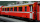 BEMO 3268 163 - RhB A 1253 Personenwagen EW I leicht verkürzt 4-achsig 1. Klasse, neurot